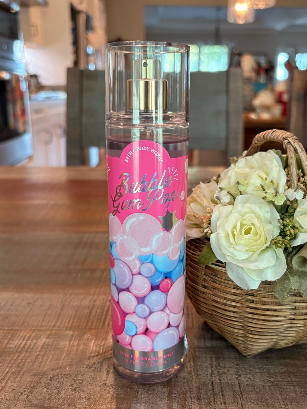 Bath & Body Works BUBBLE GUM POP Fine Fragrance Spray FULL SIZE 8 oz!